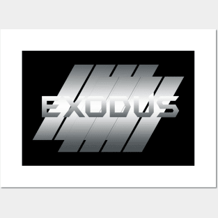 Metallic Illustration exodus Posters and Art